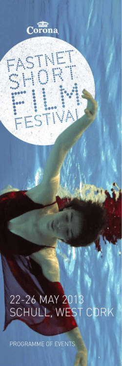 Fastnet Short Film Festival Brochure 2013