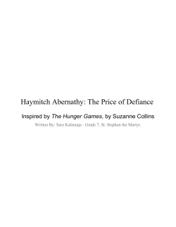 Haymitch Abernathy: The Price of Defiance