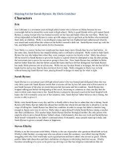 Staying Fat for Sarah Byrnes