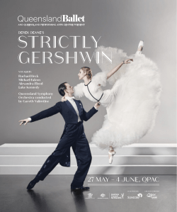 strictly gershwin - Queensland Ballet