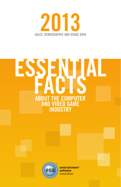 about the computer and video game industry