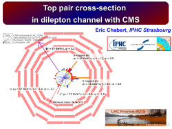 Top pair cross-section in dilepton channel with CMS