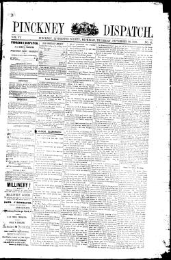 09-20-1888 - Village of Pinckney