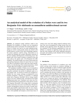 An analytical model of the evolution of a Stokes wave and its two
