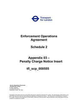 Eops Schedule 2 (Statement of Requirements) Appendix 3 Penalty