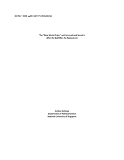 do not cite without permissions