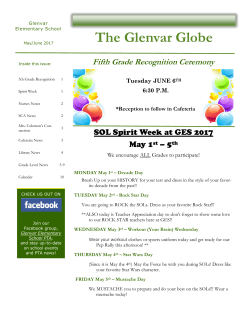 May/June Newsletter - Roanoke County Public Schools