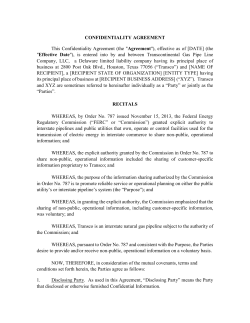 Confidentiality Agreement: General (Unilateral, Pro