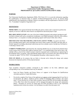 Department of Military Affairs Construction Facility