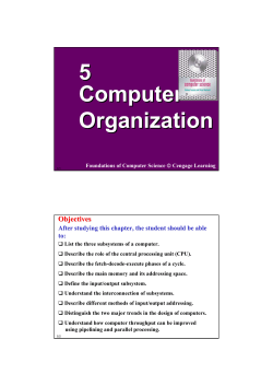 5 Computer Organization