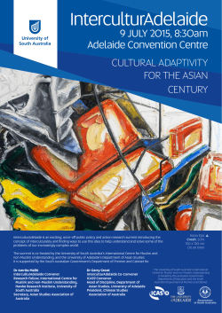 InterculturAdelaide - University of South Australia