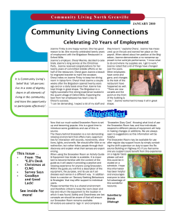 Community Living Connections - Community Living North Grenville