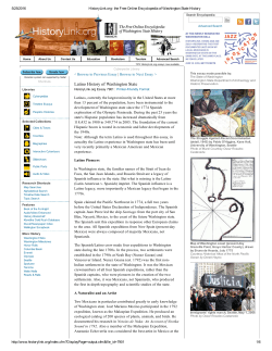 Latino History of Washington State