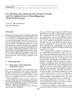 On Finding Non-Intersecting Paths in Grids and Its Application in