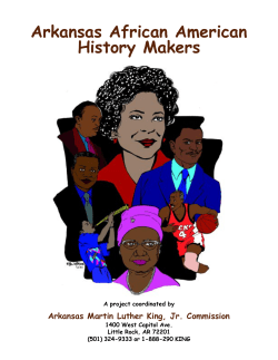 Arkansas African American History Makers