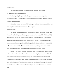 I. Introduction The project is to design the life