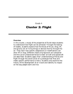Grade 6, Cluster 2: Flight