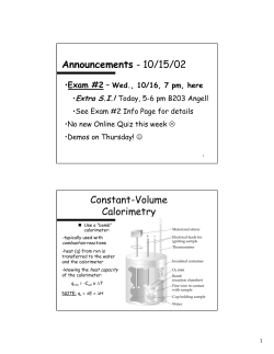 Announcements - 10/15/02 Constant