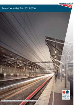Network Rail Incentive Plans 597 Kb