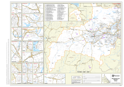 Metropolitan District map (east/west)