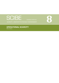 operational scarcity