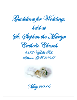 pdf St Stephen the Martyr Wedding Guidelines