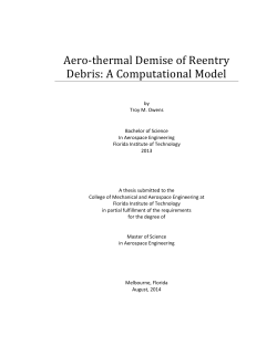 Aero-thermal Demise of Reentry Debris