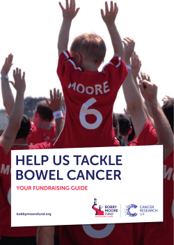 CRUK Bobby Moore Fund A4 Web.indd