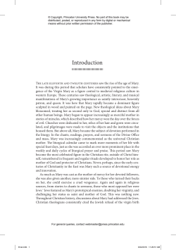 Mother of Mercy, Bane of the Jews: Devotion to the Virgin Mary in