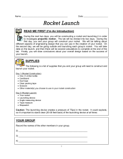 Rocket Launch