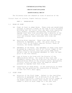 uniform rules of practice circuit court