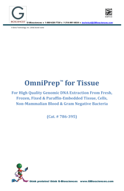protocol for solid tissue