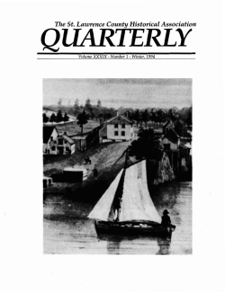 Volume XXXIX Number 1 - Winter 1994