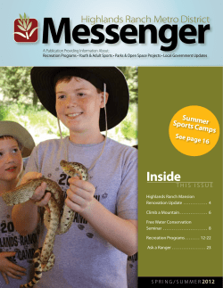 Inside - Highlands Ranch Metro District