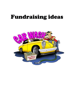 Fundraising ideas - Members