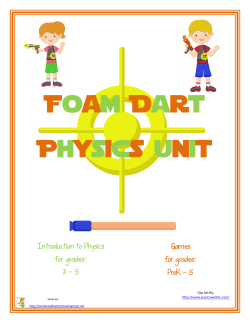 Foam Dart Physics unit - Enchanted Homeschooling Mom