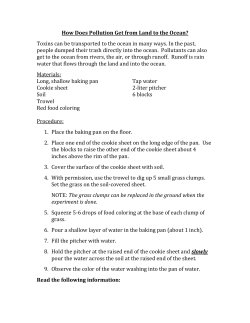 How Does Pollution Get from Land to the Ocean? Toxins can be