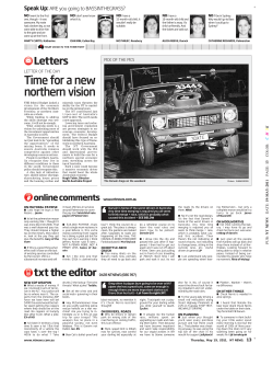 Time for a new northern vision