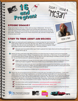 Megan - The National Campaign