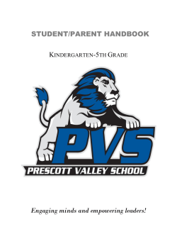 Open Door Policy - Prescott Valley School