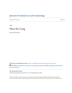 Meet the Gang - Scholarly Commons