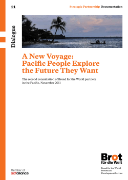 A New Voyage: Pacific People Explore the Future