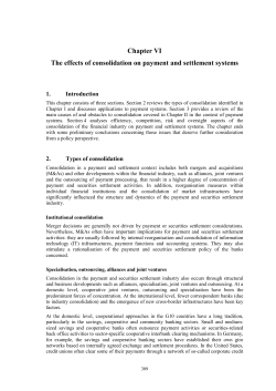 Group of Ten -- Report on Consolidation in the Financial Sector