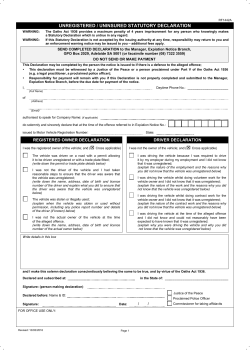 RF1442a Statutory Declaration URUI