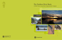 The Zambezi River Basin: A Multi-Sector Investment
