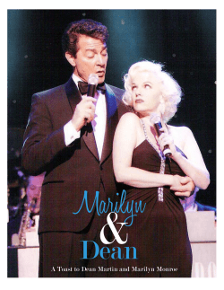 A Toast to Dean Martin and Marilyn Monroe