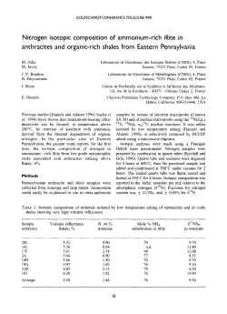 Nitrogen isotopic composition of ammonium