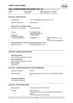 cell conditioning solution, cc1, 2l