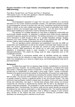 Process Innovation in the Sugar Industry: Chromatographic Sugar