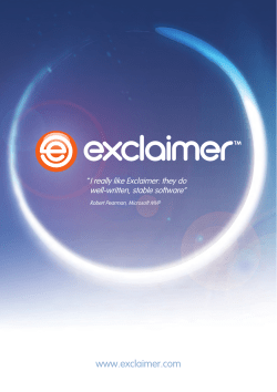 About Exclaimer